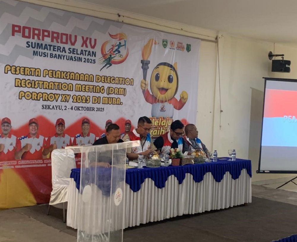 8.059 Kontingen dan Panitia Dipastikan Hadir di Porprov XV Sumsel di Muba