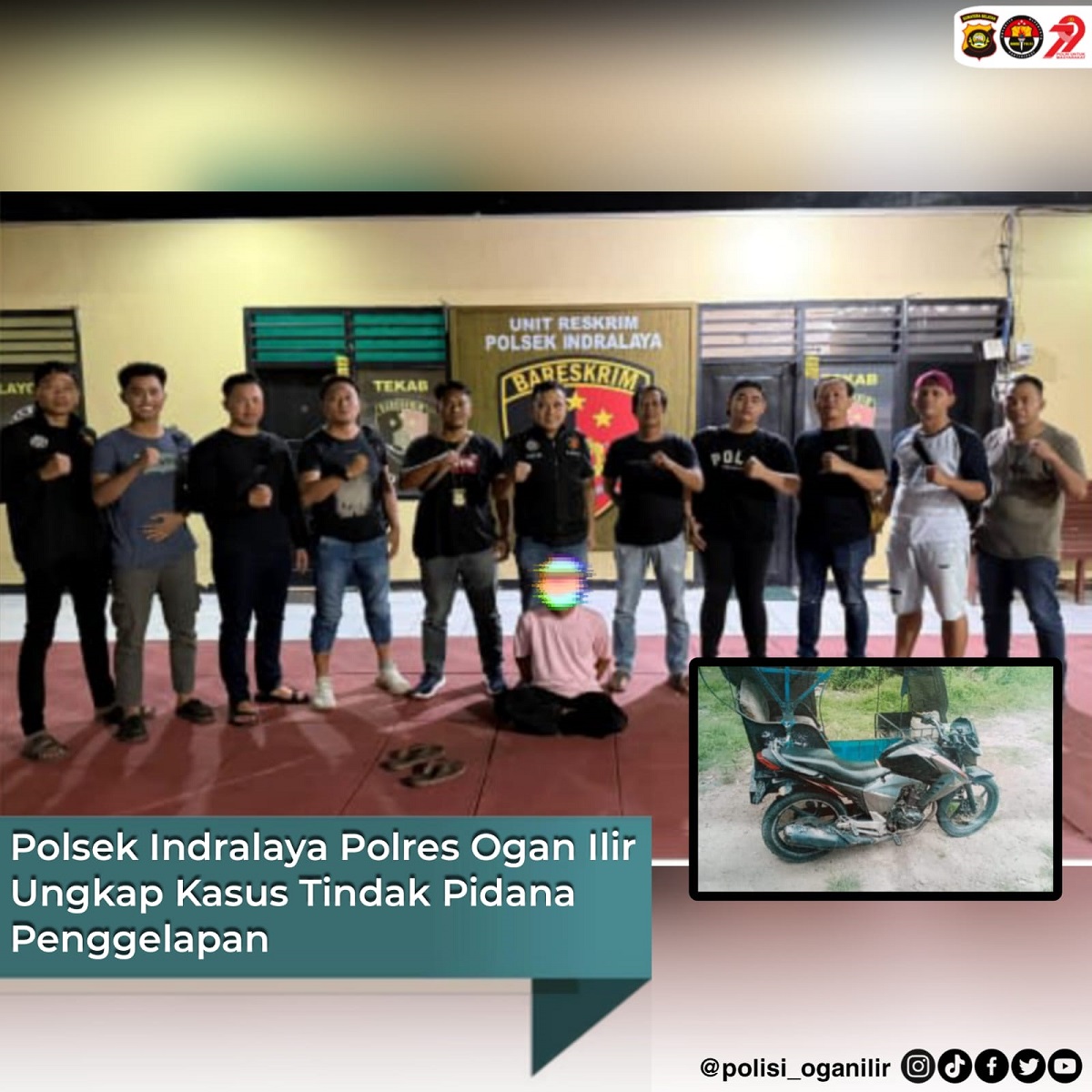 Pelaku Penggelapan Bentor Ditangkap di Jejawi