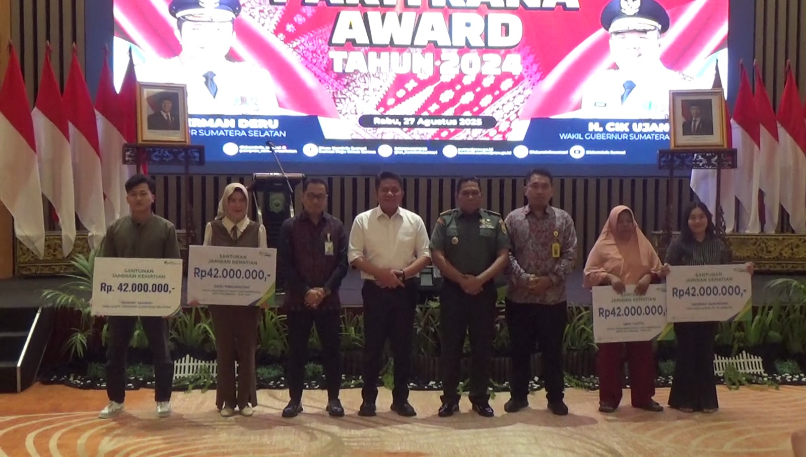Gubernur Herman Deru dan BPJS Ketenagakerjaan Dorong Universal Coverage Jamsostek Sumsel