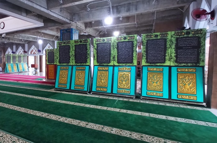 Lukisan Kaligrafi Al-Quran 30 Juz Terbesar Ada di Palembang, Akan Jadi Destinasi Wisata Religi