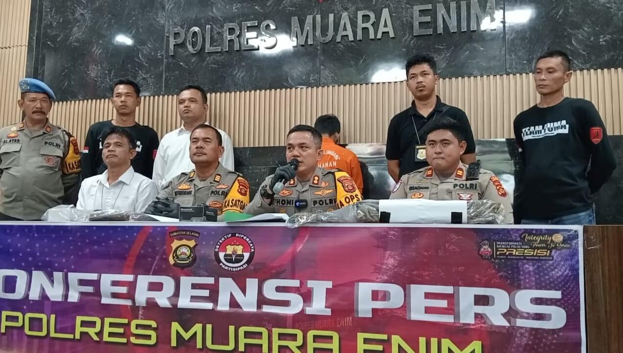 Tertangkap di Bekasi, Pembunuh Kakek Samidi di Muara Enim Dihadiahi Timah Panas