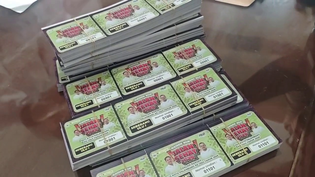 Sambut Jalan Sehat PALTV Seri Keempat, Penjualan Tiket Capai 40 Persen