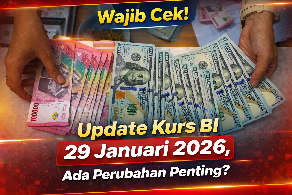 Wajib Cek! Update Kurs BI 29 Januari 2026, Ada Perubahan Penting?