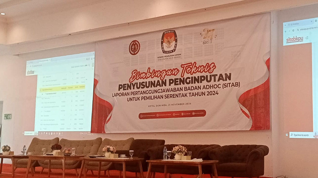 KPU Musi Rawas Gelar Bimtek Penyusunan Sitab dan Pembekalan Pam TPS