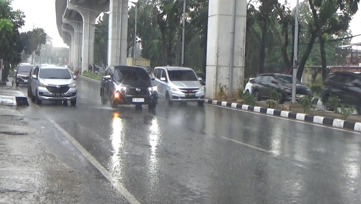 Alhamdullilah, Palembang Diguyur Hujan