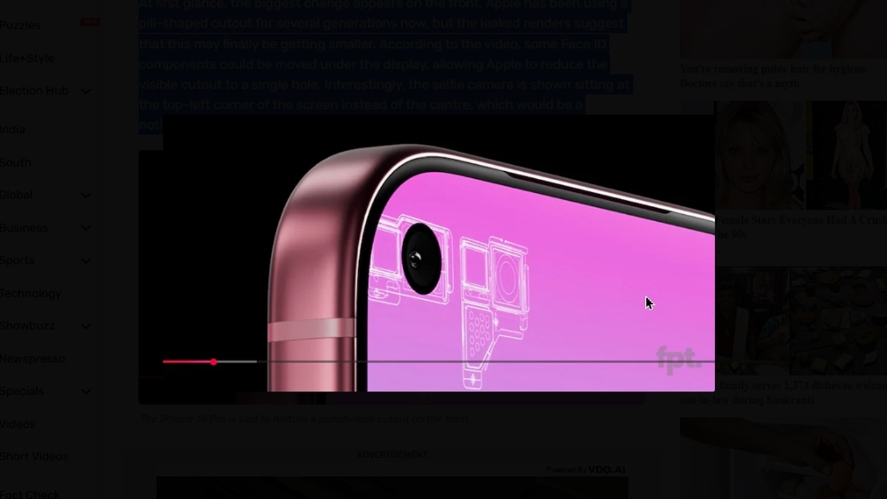 iPhone 18 Pro Bocor Lewat Video, Ungkap Desain dan Spesifikasi Lengkap