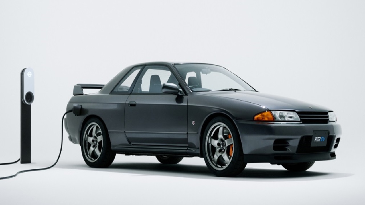 Legenda Nissan Skyline R32 Menjelma Jadi Mobil Listrik Masa Depan