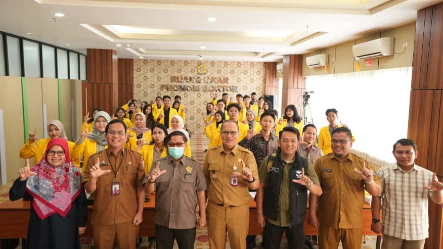 Kesbangpol Palembang Ajak Generasi Muda Wujudkan Demokrasi di Kampus