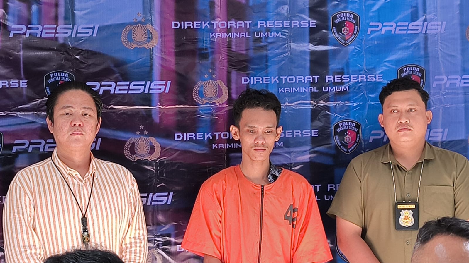 Pelaku Penyiraman Air Keras Terhadap Mertua Honorer Dishub Palembang Ditangkap Polisi