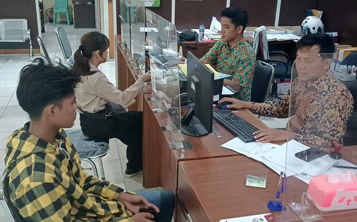 Sepeda Motor Dibawa Kabur Teman Sendiri, Seorang Pemuda Bikin Laporan di SPKT Polrestabes Palembang