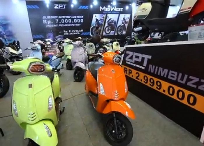Desain Simpel Motor Listrik 3 Jutaan, Tetap Stylish di Era Mobilitas Modern