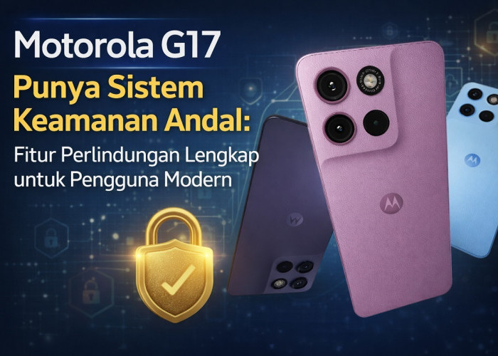 Motorola G17 Punya Sistem Keamanan Andal: Fitur Perlindungan Lengkap untuk Pengguna Modern