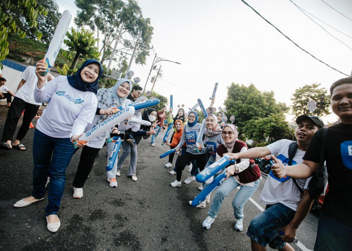 BRI Dukung Gaya Hidup Sehat dan Ekonomi Rakyat Lewat Purwokerto Half Marathon 2025