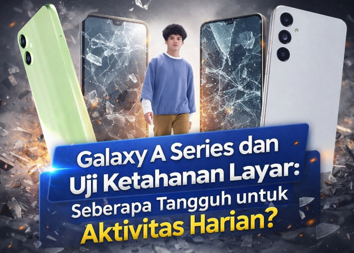 Galaxy A Series dan Uji Ketahanan Layar: Seberapa Tangguh untuk Aktivitas Harian?