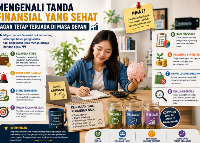 Mengenali Tanda Finansial yang Sehat agar Tetap Terjaga di Masa Depan
