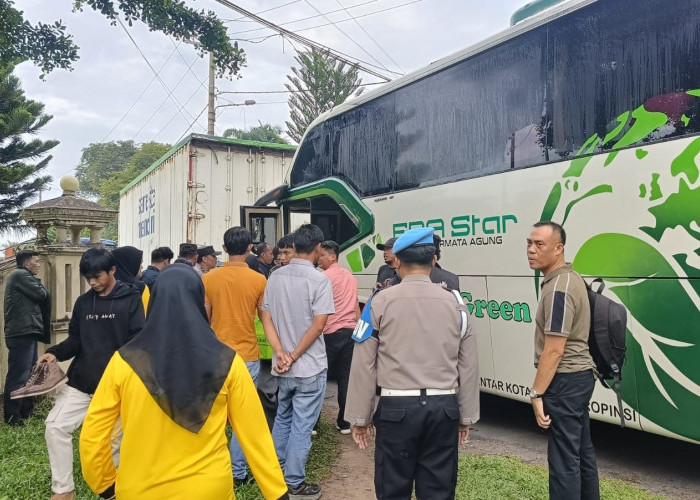 SPKT Polres Ogan Ilir Bertindak Cepat Temukan HP Penumpang Bus yang Hilang