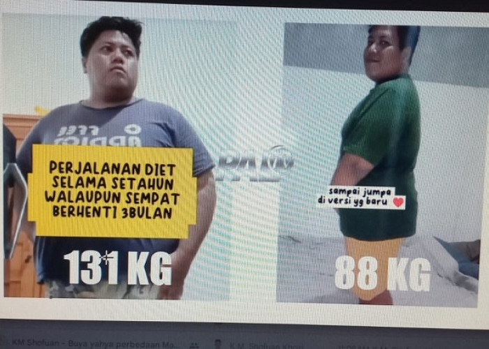 Fajar Santoso, Koki Di Bali  Berhasil Turun 43 Kg dari beratnya 131 Kg Hanya dengan Jalan Kaki, Ini Rahasianya