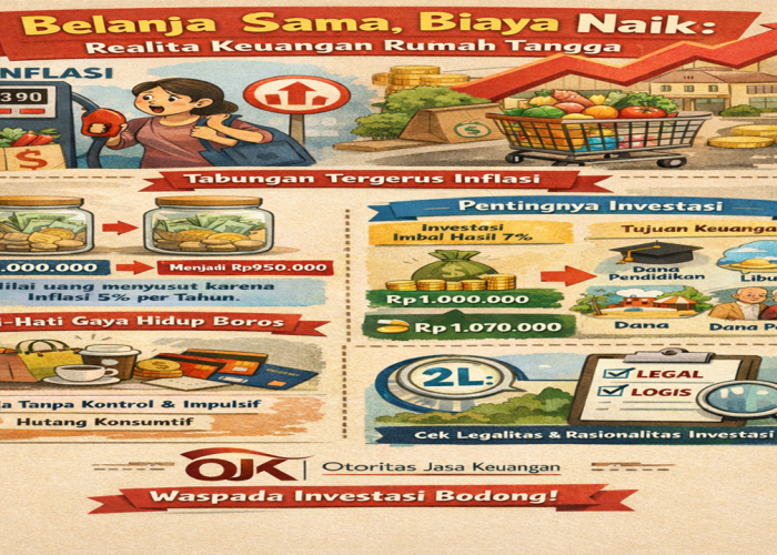 Belanja Sama, Biaya Naik: Realita  Keuangan Rumah Tangga