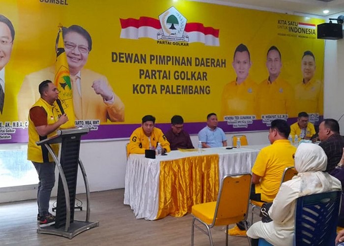 Hasil Pemilu 2024, Partai Golkar Kota Palembang Raih 8 Kursi di DPRD Kota Palembang