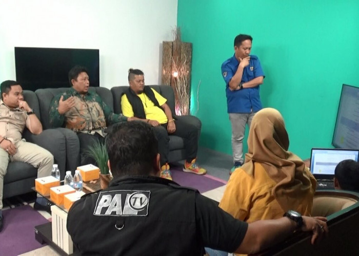 KPU Muba Kunjungi PALTV untuk Audiensi Debat Publik Pilkada Musi Banyuasin