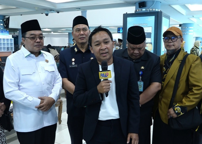 Holiday Angkasa Wisata Berangkatkan 433 Jemaah Umroh Charter Lion Air dari Palembang