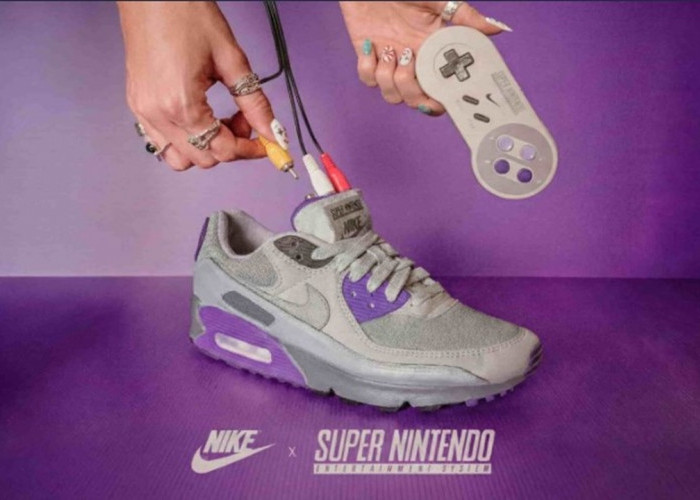 Gila! Sepatu Nike Berubah Jadi Konsol Super Nintendo—Bisa Main Game Beneran!