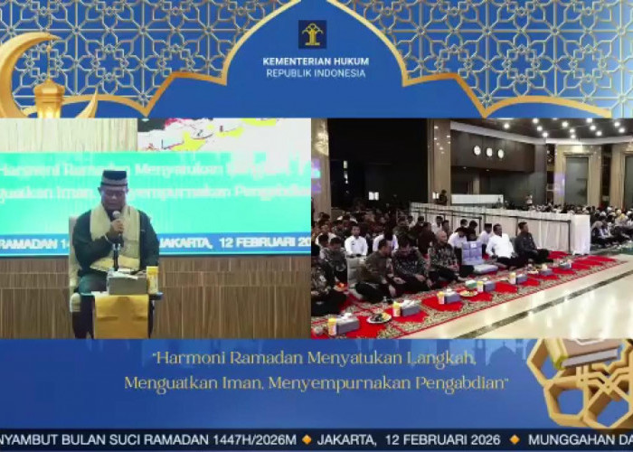 Kanwil Kemenkum Sumsel Ikuti Munggahan dan Silaturahmi Pegawai Sambut Ramadan 1447 H