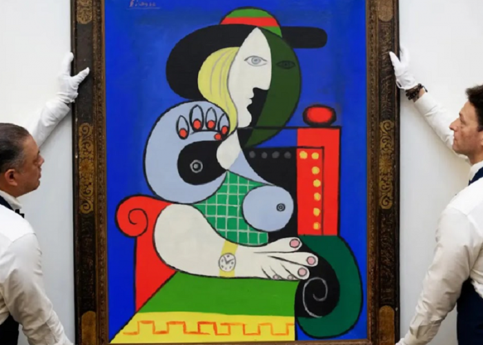 Lukisan Pablo Picasso Tentang Kekasihnya Diincar Kolektor Sampai Mencapai Harga Rp 1,8 Triliun.