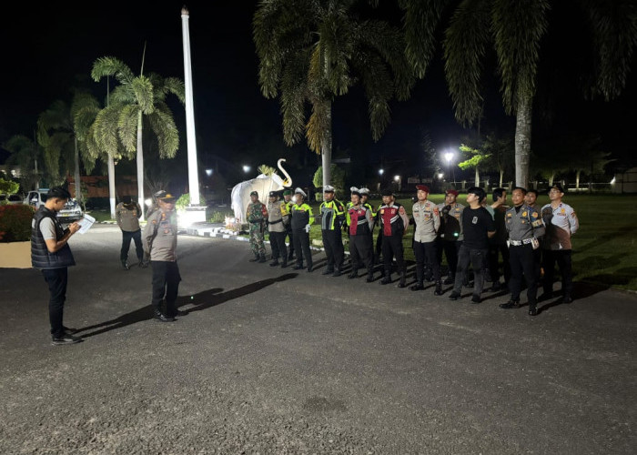 Patroli Gabungan TNI, Polri, dan Dishub Wujudkan Sitkamtibmas Kondusif di Ogan Ilir