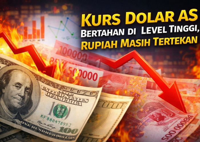 Kurs Dolar AS Bertahan di Level Tinggi, Rupiah Masih Tertekan