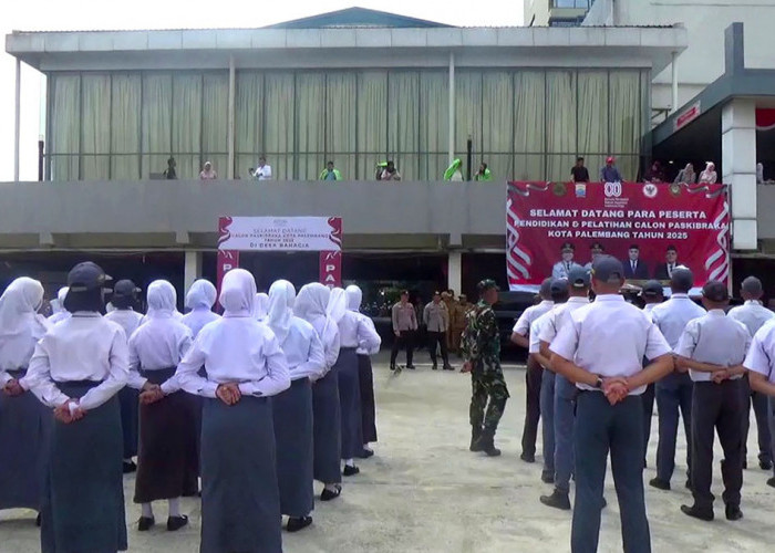 Kesbangpol Palembang Mulai Masa Karantina 114 Calon Paskibraka
