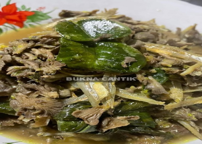 Tenawan Rangu, Kuliner Unik dari Jamur Pohon Karet Khas Banyuasin