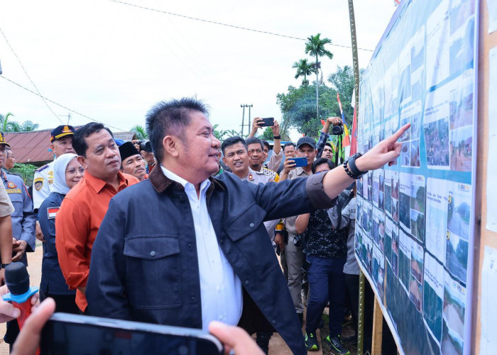 Jawab Keluhan warga, HD Resmikan Groundbreaking Pembangunan Jembatan Tanah Kering Baru