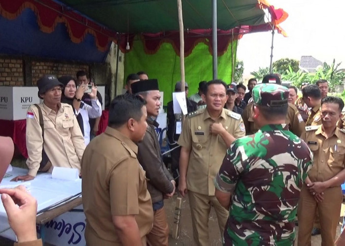 PJ Walikota Palembang Tinjau Langsung Pelaksanaan PSU Pilkada 