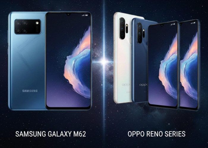 Galaxy M62 vs Oppo Reno Series: Duel Kelas Menengah yang Memikat Pasar