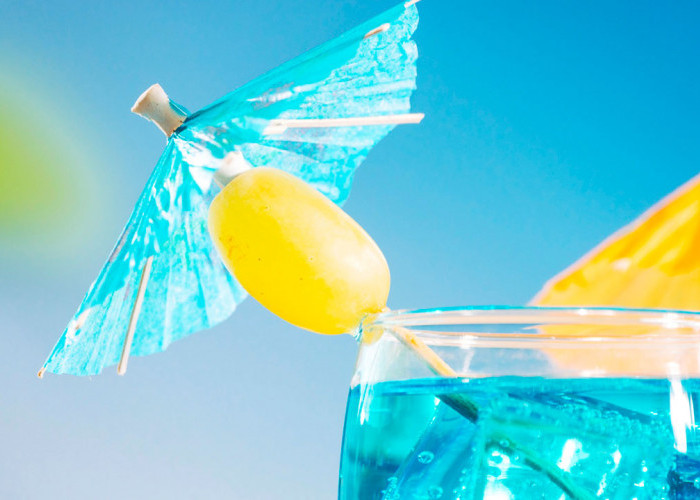 Sunny Sweet Lagoon, Minuman Kekinian dengan Warna Biru Laut yang Menyegarkan