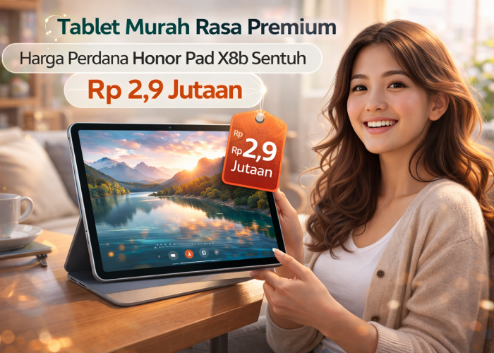 Tablet Murah Rasa Premium: Harga Perdana Honor Pad X8b Sentuh Rp 2,9 Jutaan