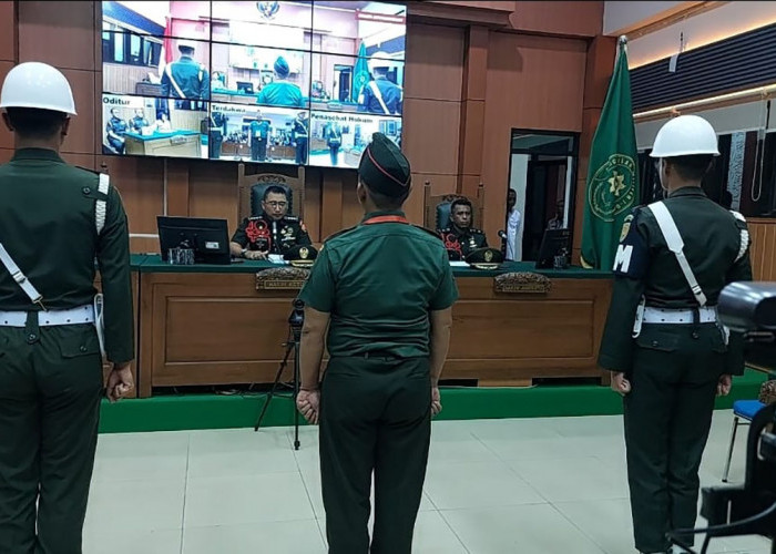 Kopda Bazarsah Dihukum Mati dan Dipecat dari Dinas Militer, Tangis Histeris Keluarga Korban Pun Pecah