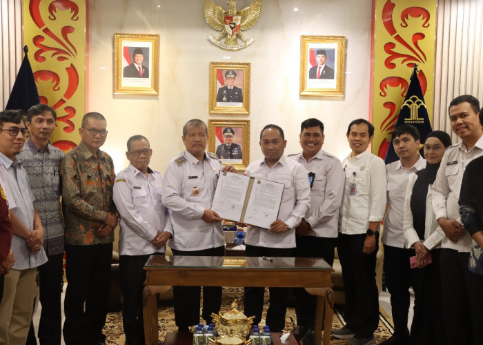 Kanwil Kemenkum Sumsel bersama DJPP Kawal Pengharmonisasian Peraturan Daerah Kabupaten Lahat