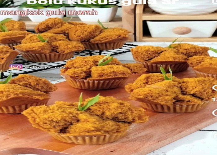 Bolu Kukus Gula Aren, Cita Rasa Manis dan Lembut Khas Palembang