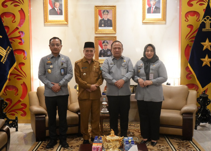 Perkuat Sinergi Daerah, Kanwil Kemenkum Sumsel Terima Audiensi Wakil Bupati Ogan Ilir