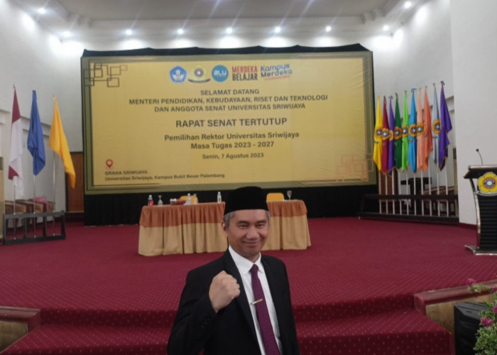 Raih 83 Suara, Profesor Taufiq Marwa Rektor Unsri Terpilih Periode 2023-2027