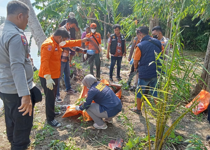 Mayat Mr X Ditemukan Mengambang di Sungai Desa Serigeni Baru OKI