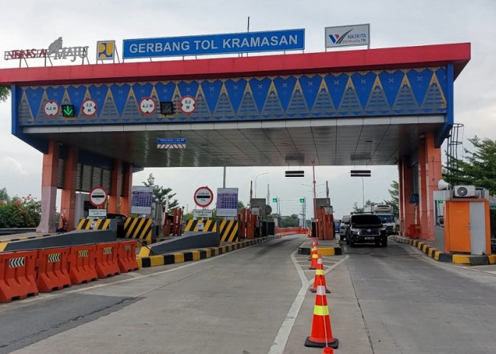 Arus Balik Lebaran Idulfitri Gelombang 2, Tol Keramasan Terpantau Lengang