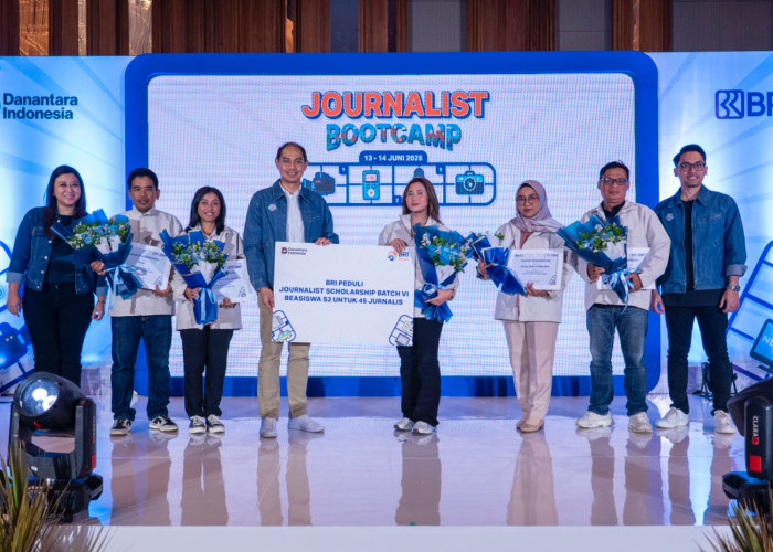 BRI Fellowship Journalisme 2025 Kukuhkan 45 Jurnalis sebagai Penerima Beasiswa Pascasarjana 