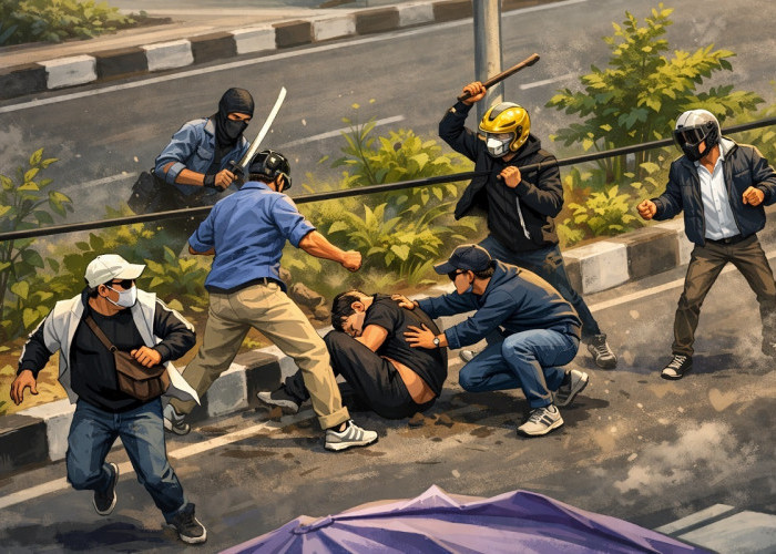 Bentrok Dua Ormas di Depan PS Mall Palembang, Jumlah Korban Bertambah Jadi 3 Orang
