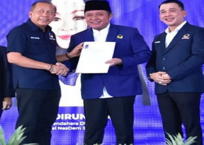 Ali Subri Nakhodai Nasdem Palembang, Gantikan Fitrianti Agustinda