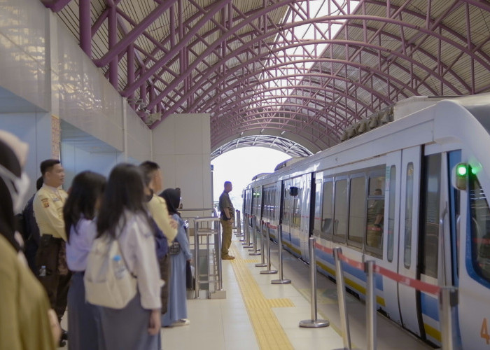 Semester I 2025 Jumlah Penumpang LRT Sumsel, Alami Kenaikan 10 Persen  