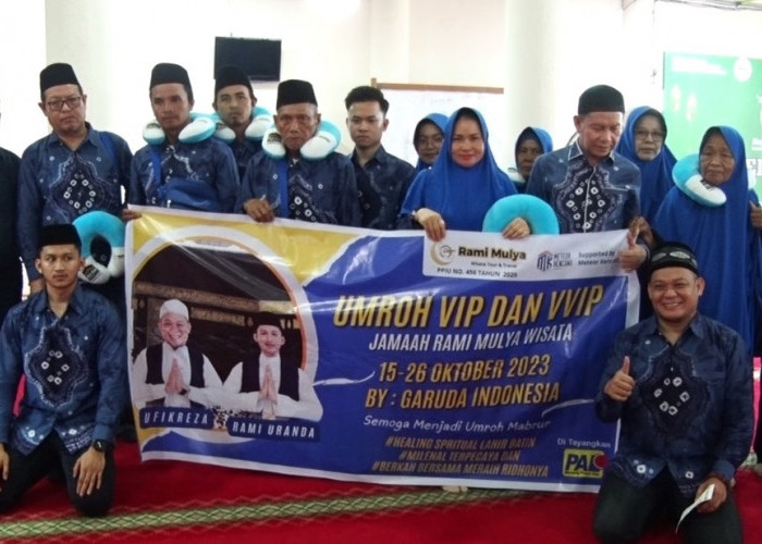 Rami Mulya Wisata Kirim 23 Jemaah Umrah dengan Kelas VIP dan VVIP ke Tanah Suci