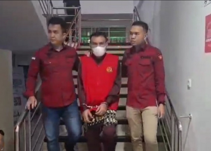 Kejari Ogan Ilir Tetapkan YS, Mantan Kades Pulau Kabal, Tersangka Korupsi